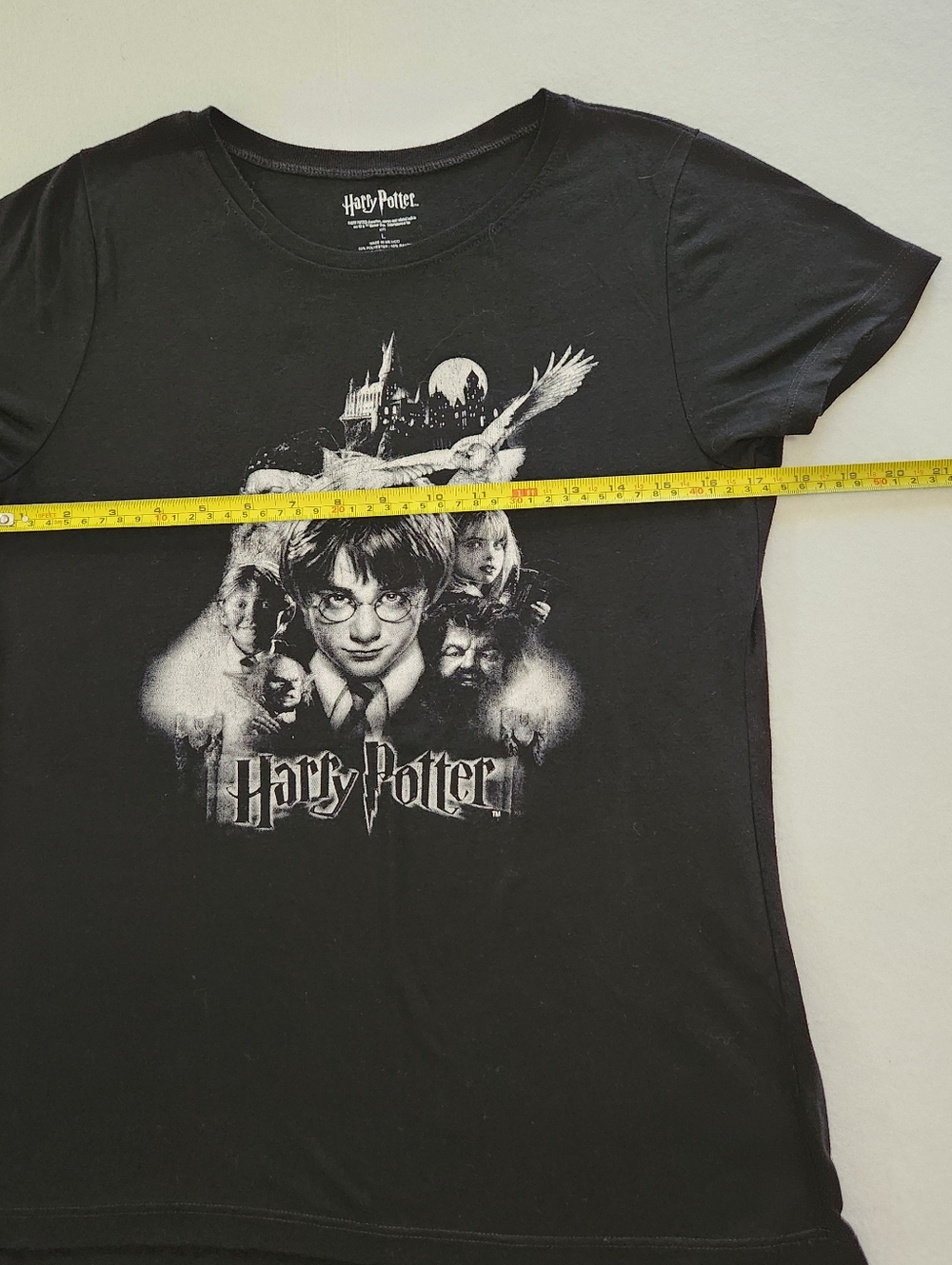 Harry Potter Black Graphic Tee Size Large - Picture 7 of 8